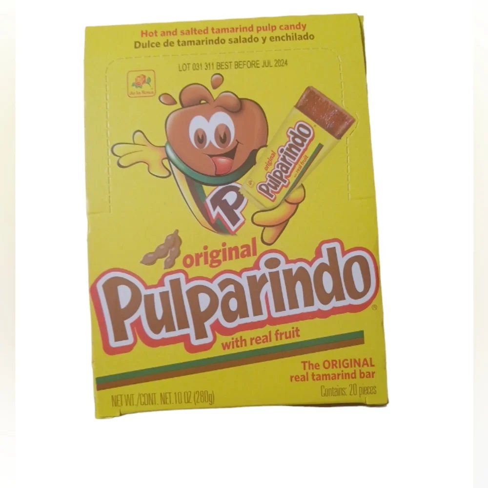 MEXICANA CANDY PULPARINDO ORIGINAL WITH REAL FRUIT THE ORIGINAL REAL TAMARIND